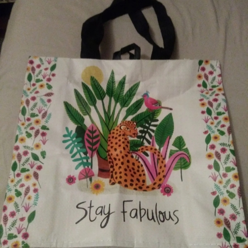 Cheetah tote bag